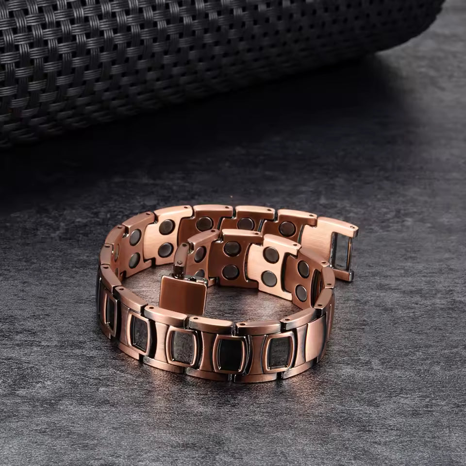 Pulsera de Cobre Terapéutica - Alivio que se lleva Puesto