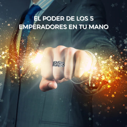 ANILLO LEGENDARIO DE LOS 5 EMEPERADORES